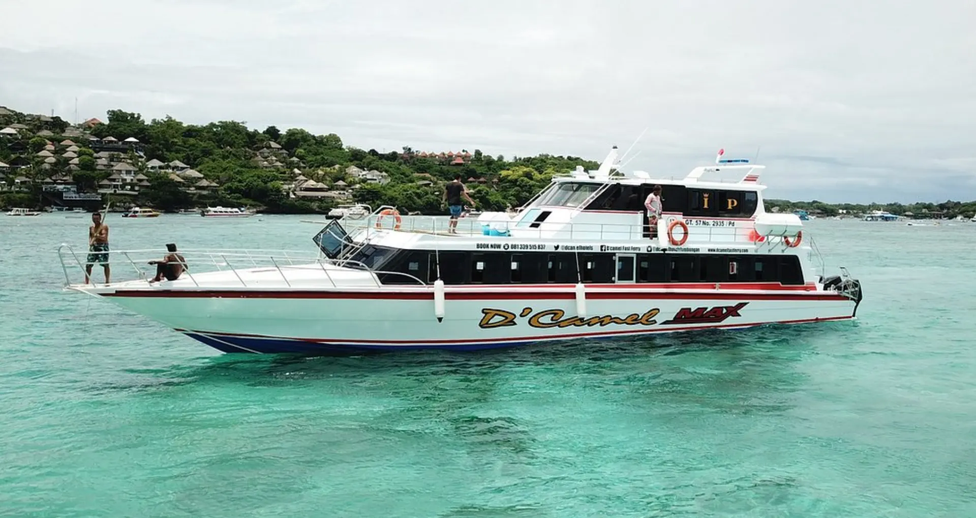 Sanur to Jungut Batu with Dcamel Fast Boat